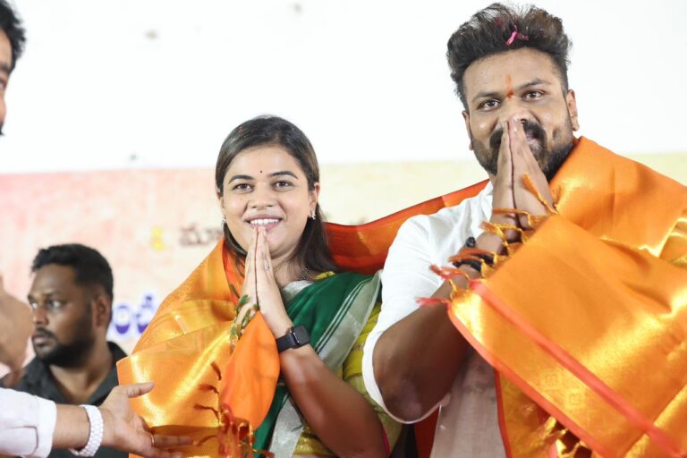 ఐక్య ధైర్య సేన సమితిని ప్రారంభించిన మంచు మనోజ్, మౌనిక