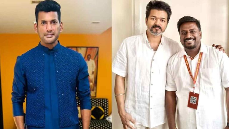 రాజ్మోహన్కు ఇచ్చిన సినిమా పోర్ట్ఫోలియోపై నటుడు విశాల్ సీఎం విజయ్ని ప్రశ్నించారు