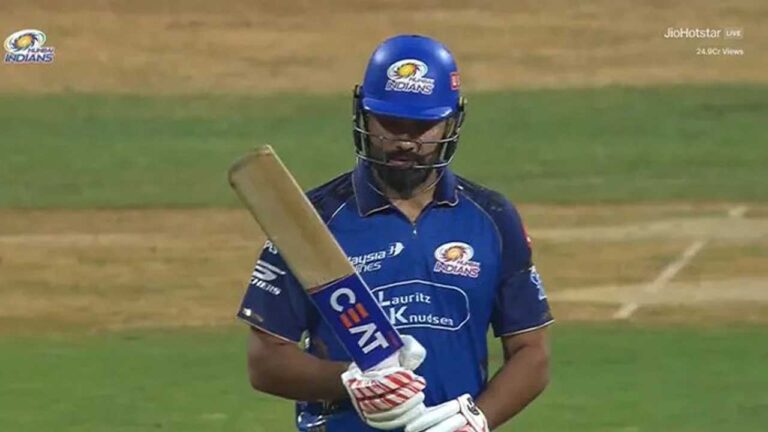 KKR vs MI IPL 2026: వర్షం ఆటంకాలు; ముంబై ఇండియన్స్ 57/4 వద్ద కష్టాల్లో ఉంది