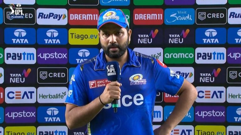 ముంబై ఇండియన్స్ చెత్త సీజన్లో నేను చెత్తగా ఆడాను అని రోహిత్ శర్మ చెప్పాడు