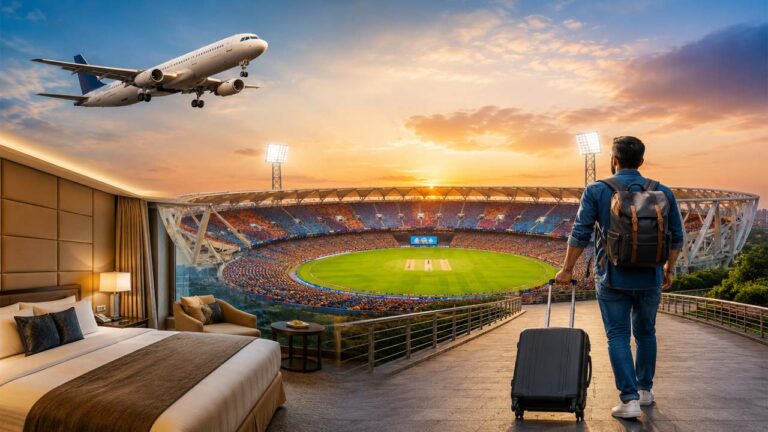 IPL ఫైనల్ 2026 అహ్మదాబాద్ ఆర్థిక వ్యవస్థను పెంచుతుంది: విమాన ఛార్జీలు ₹35,000కి, హోటల్ ధరలు ₹36,000కి చేరాయి