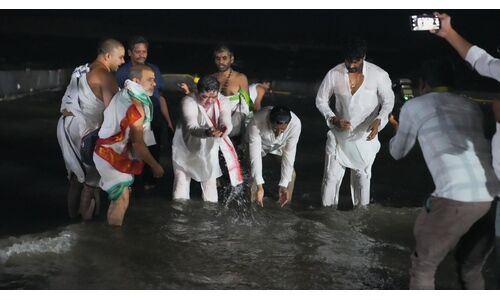 కాళేశ్వరం సరస్వతి అంత్య పుస్కారాలలో పుణ్య స్నానం ఆచరించాం: పొన్నం