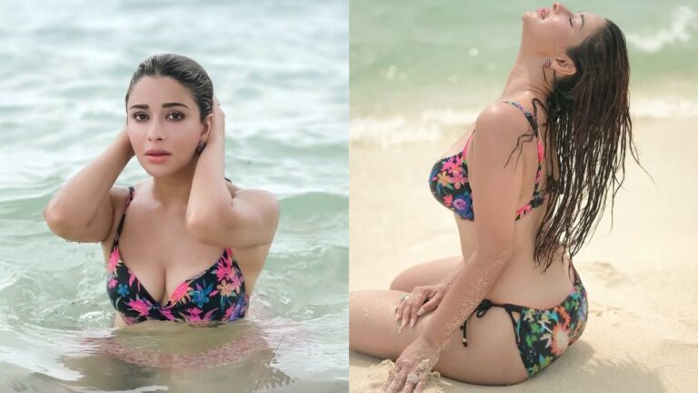 బీచ్ లో బి*కి*నీలో నైరా అందాల అరాచకం