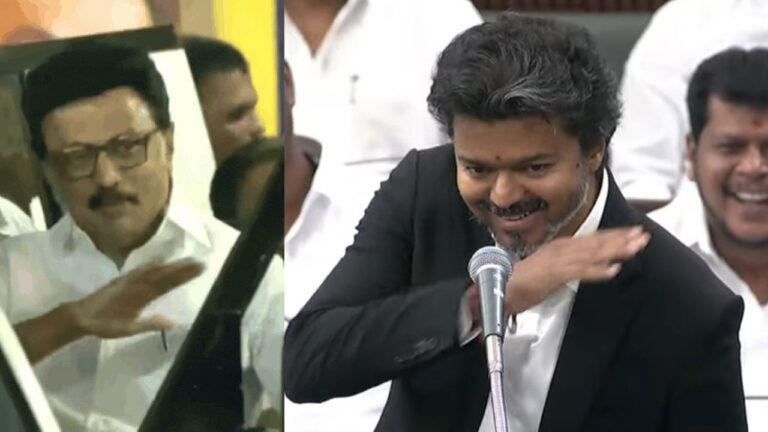 CM Vijay viral assembly video: అసెంబ్లీ లో స్టాలిన్ ని ఉతికి ఆరేసిన సీఎం విజయ్.. దెబ్బకు పరార్.. వీడియో వైరల్..