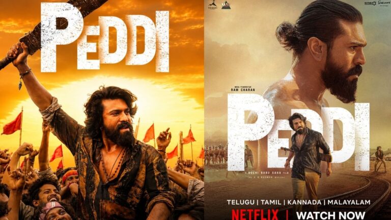 రామ్ చరణ్ పెద్ది ఇప్పుడు నెట్ఫ్లిక్స్లో ప్రసారం అవుతోంది: బుచ్చి బాబు సనా స్పోర్ట్స్ డ్రామా చూడండి