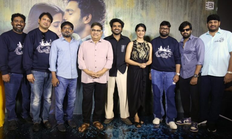 కిరణ్ అబ్బవరం చెన్నై లవ్ స్టోరీ ట్రైలర్ ను అల్లు అరవింద్, రవిశంకర్ లాంచ్ చేశారు