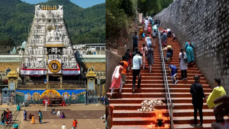 పోగొట్టుకున్న 100 గ్రాముల బంగారు సంచిని అలిపిరి వద్ద హైదరాబాద్ భక్తుడికి తిరిగి ఇచ్చిన టీటీడీ విజిలెన్స్